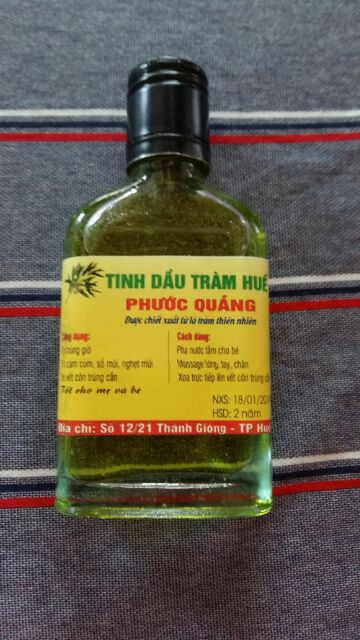 Com po 10 chai tinh dầu tràm phước quảng chai 100ml