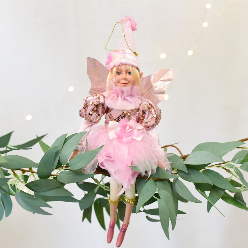 Búp Bê Elf 35cm Treo Trang Trí Cây Thông Giáng Sinh Năm Mới
