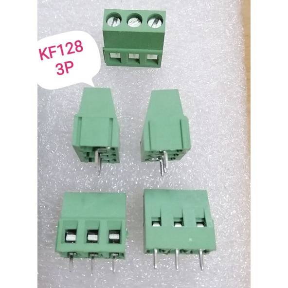 Cọc nguồn cầu đấu nguồn Terminal Block 3.81 mm 5.0 mm xanh lá 2 pin 3 pin