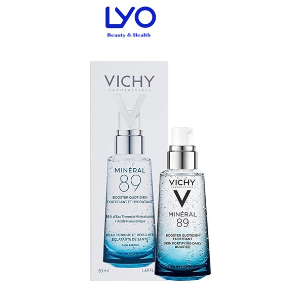 Tinh chất Vichy Mineral 89 serum phục hồi dưỡng ẩm căng bóng bảo vệ da 50ml