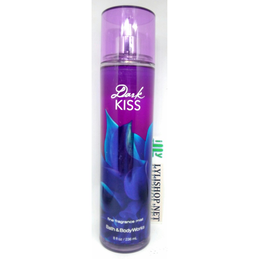 Sữa Tắm, dưỡng thể, xịt thơm mùi Dark Kiss hãng Bath Body Works từ Mỹ