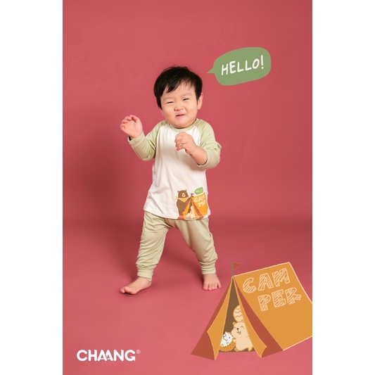 Chaang bộ dài tay cho bé Chaang Park mặc thu đông  AW22D10