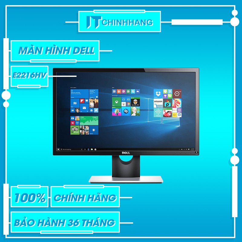  Màn Hình Vi Tính DELL 21.5" LED E2216HV - HÀNG CHÍNH HÃNG