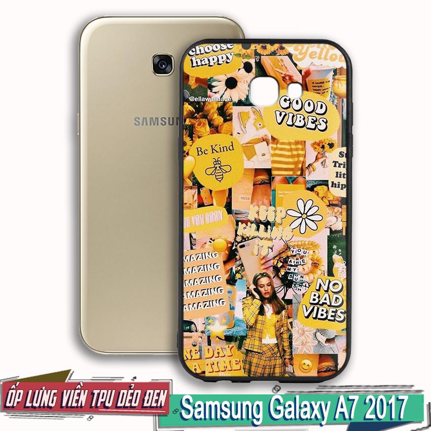 Ốp lưng cứng viền dẻo đen cho Samsung Galaxy A7 2017 - 02016 0698 SUMMERFULL10