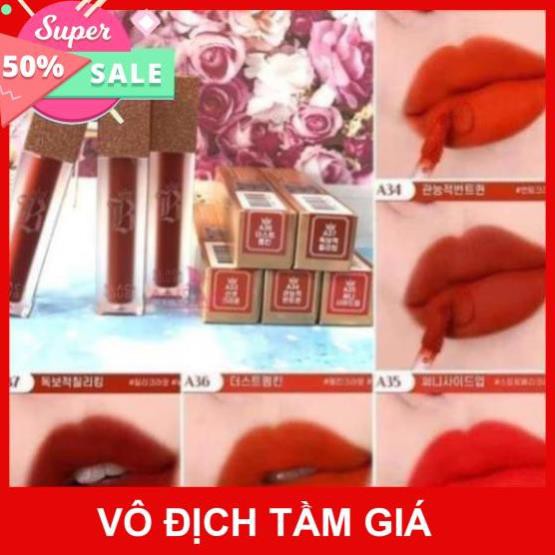Son Black Rouge A33 ⚡️𝑯𝒂̀𝒏𝒈 𝑯𝒂𝒏𝒅𝒎𝒂𝒅𝒆⚡️ Màu Đỏ Cam | BigBuy360 - bigbuy360.vn