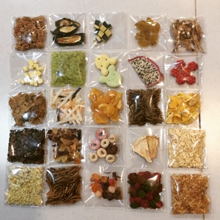 <Combo3> 25 món ăn dặm NGẪU NHIÊN cho hamster