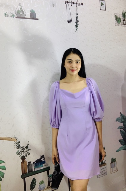Đầm tay phồng