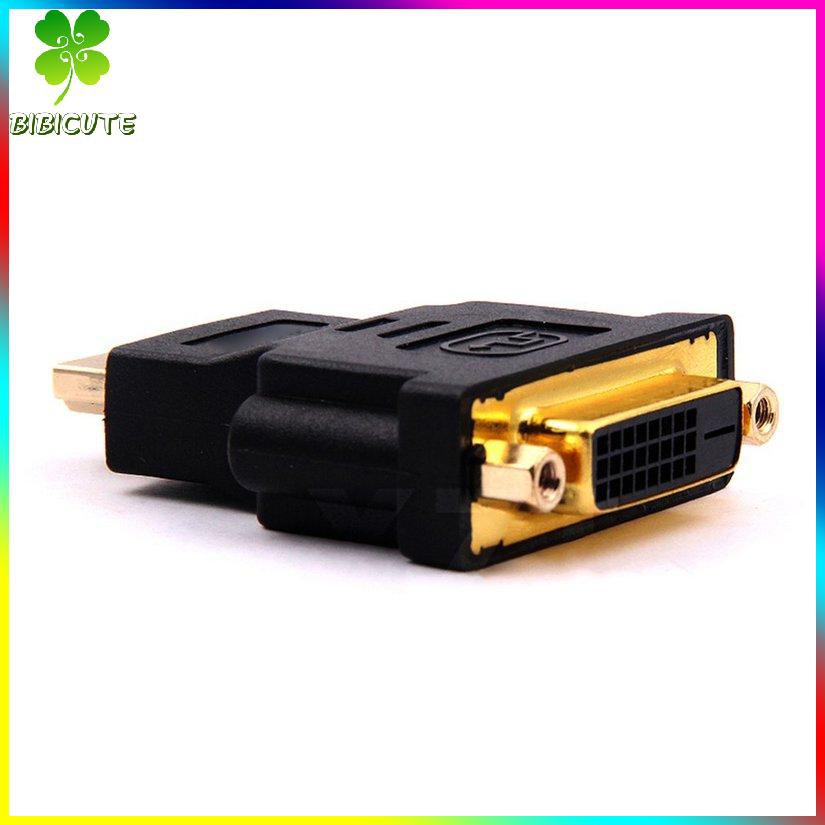 [Fast delivery]DVI 25 Pin Female Socket Adapter To HDMI-compatible 19 Pin Male Connector