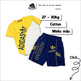Bộ ngắn Remon mặc nhà mùa hè cho bé trai một size 27kg-30kg