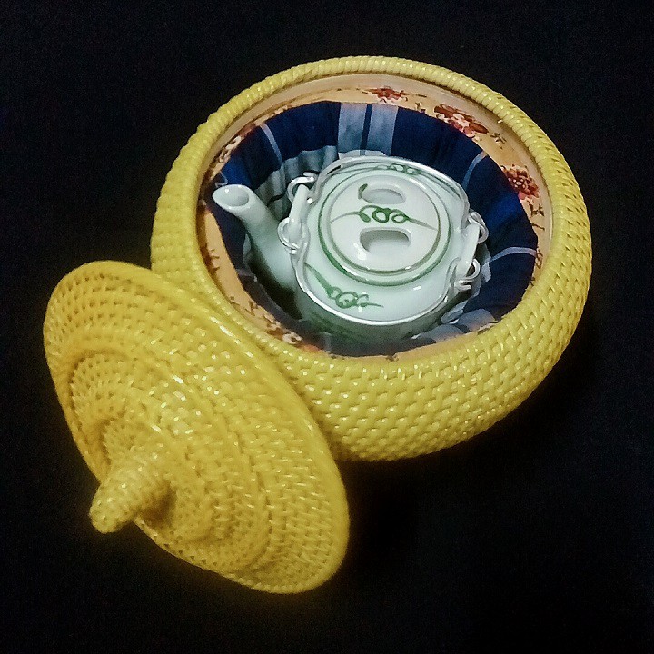 Trọn bộ dành và tích hãm chè xanh dung tích 0,5 lít