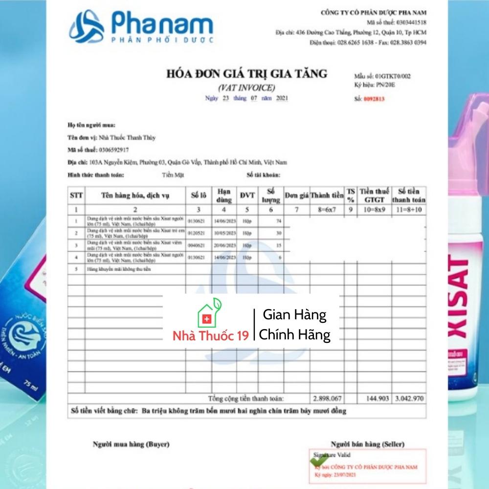 Nước Biển Sâu Sạch Thông Mũi Xisat Lọ Hồng 75ml Làm Sạch Bụi Bẩn Khỏi Mũi Giúp Ngăn Chặn Mầm Bệnh Xâm Nhập Vào Cơ Thể