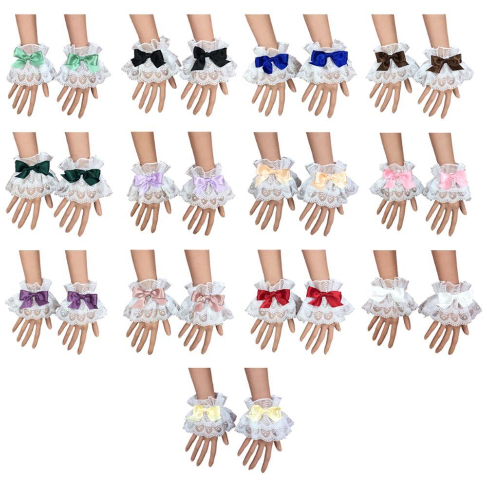 PATH Băng Đô Nơ Nhiều Màu Sắc Ngọt Ngào Phong Cách Lolita