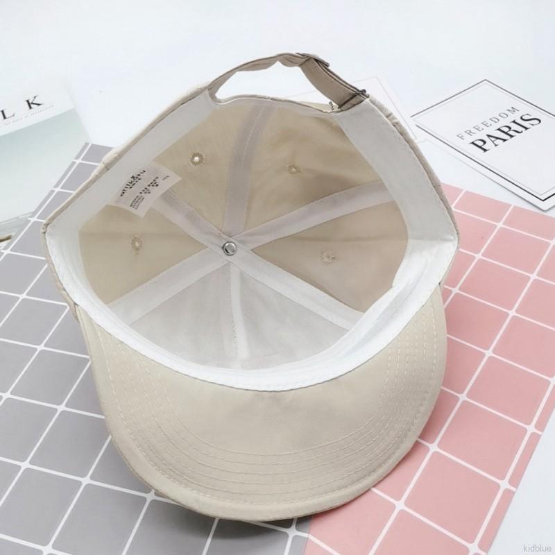 Mũ lưỡi trai họa tiết chữ phong cách Hàn dành cho bé