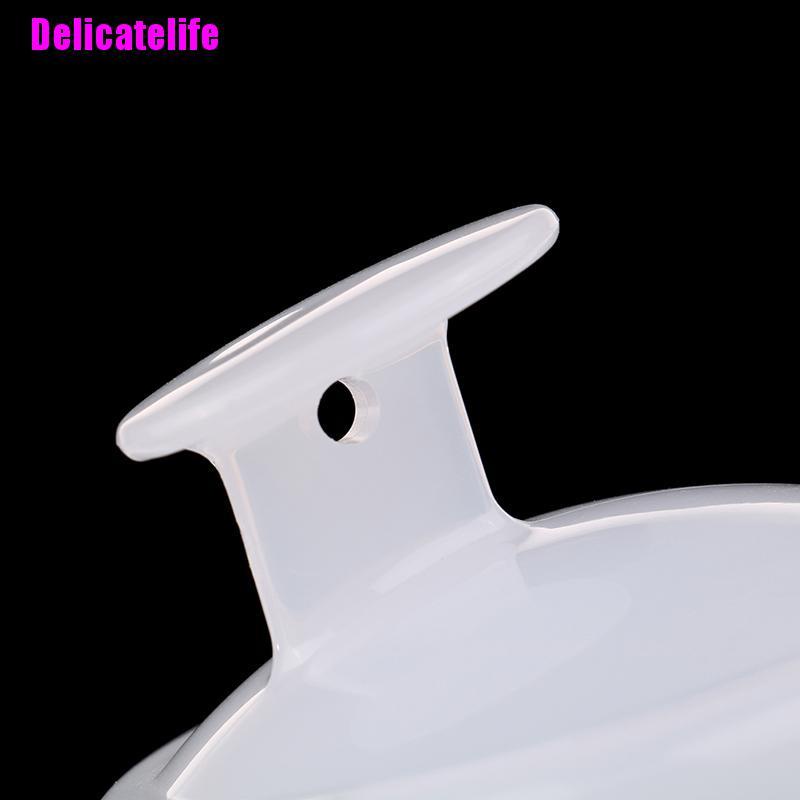 [Hàng mới về] Lược silicon mềm dùng gội đầu mát xa da đầu tiện dụng