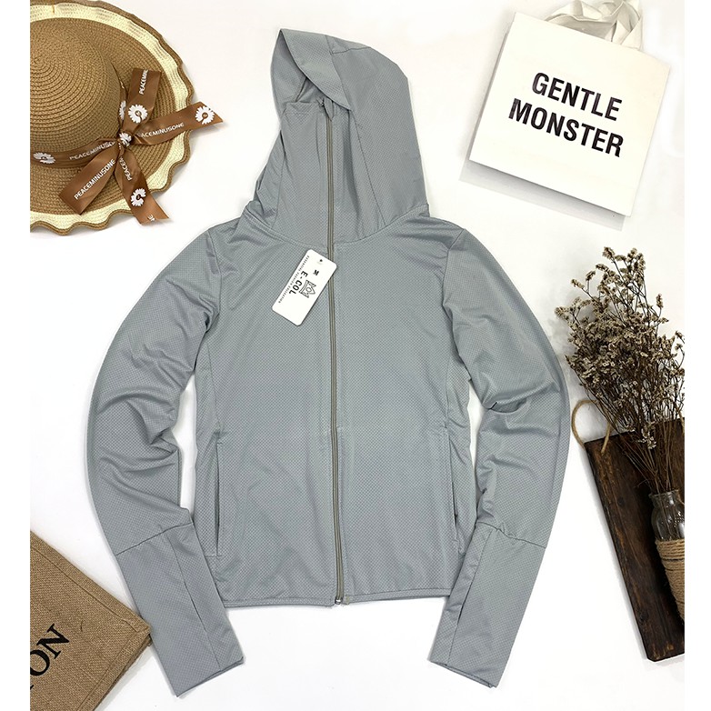 Áo Khoác Chống Nắng Nữ E-COL(45-68kg) Vải thông hơi Dày - Mát. [Ảnh thật | BigBuy360 - bigbuy360.vn