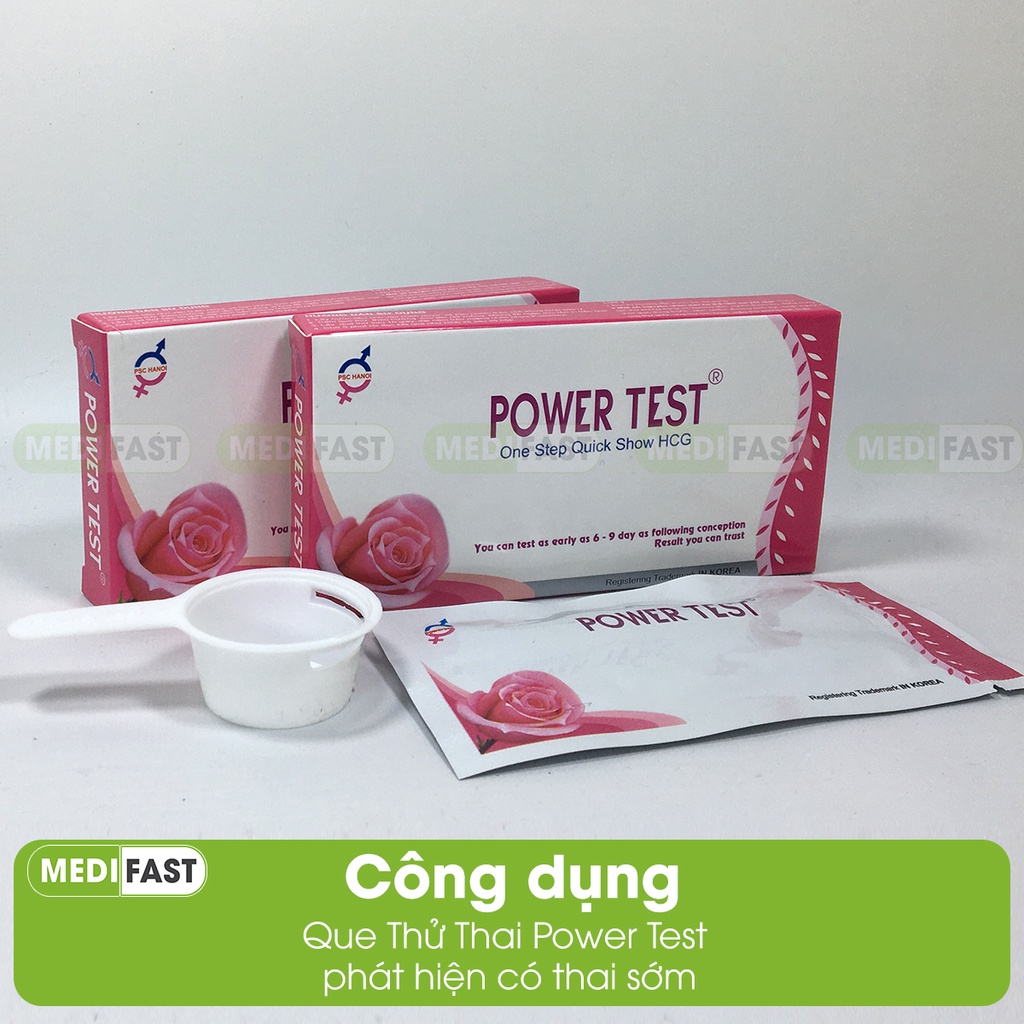 Power Test - Thử thai thế hệ mới, nhanh, chính xác, tiện dụng - Luôn che tên sản phẩm