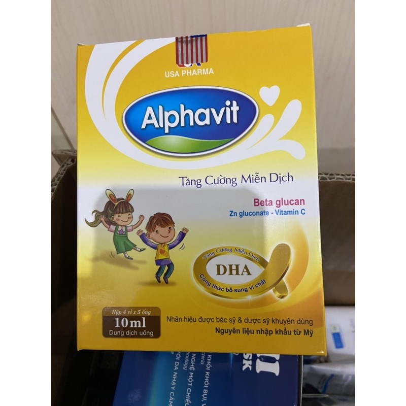 Ống uống Alphavit Tăng cường miễn dịch (hộp 20 ống)