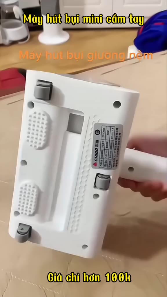 Máy Hút Bụi Giường Nệm diệt khuẩn Bằng tia tử ngoại - Máy Hút Bụi xách tay Mini Sạc Không Dây - BH 6 Tháng | BigBuy360 - bigbuy360.vn