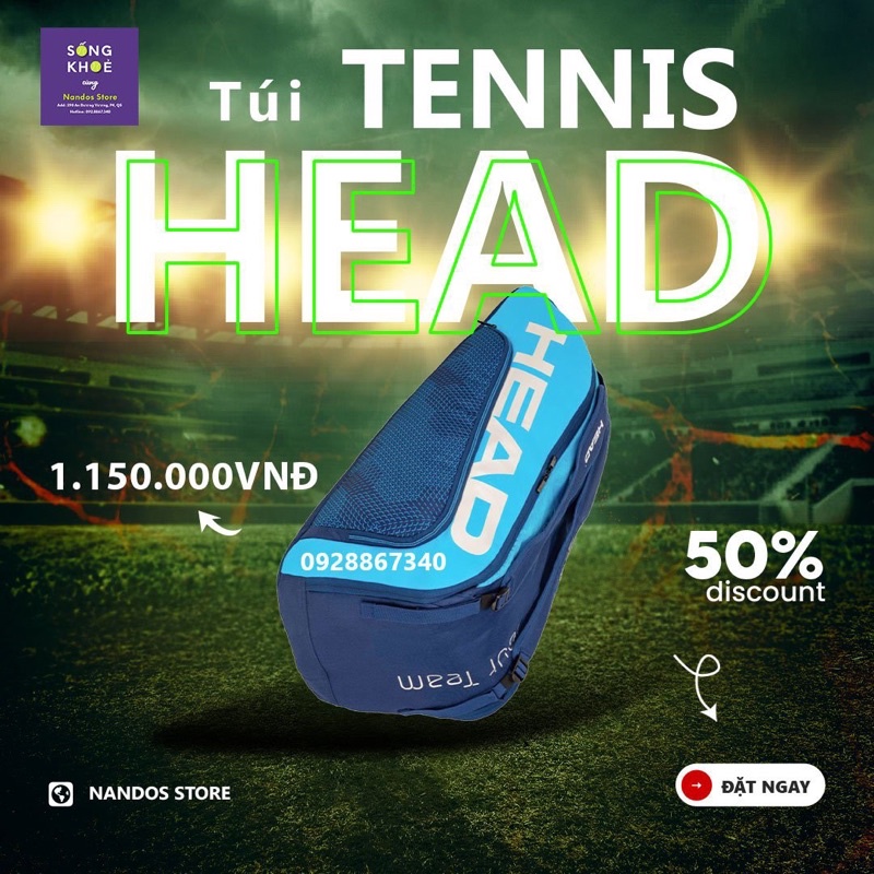 TÚI TENNIS CH.HÃNG H.E.A.D 2021
