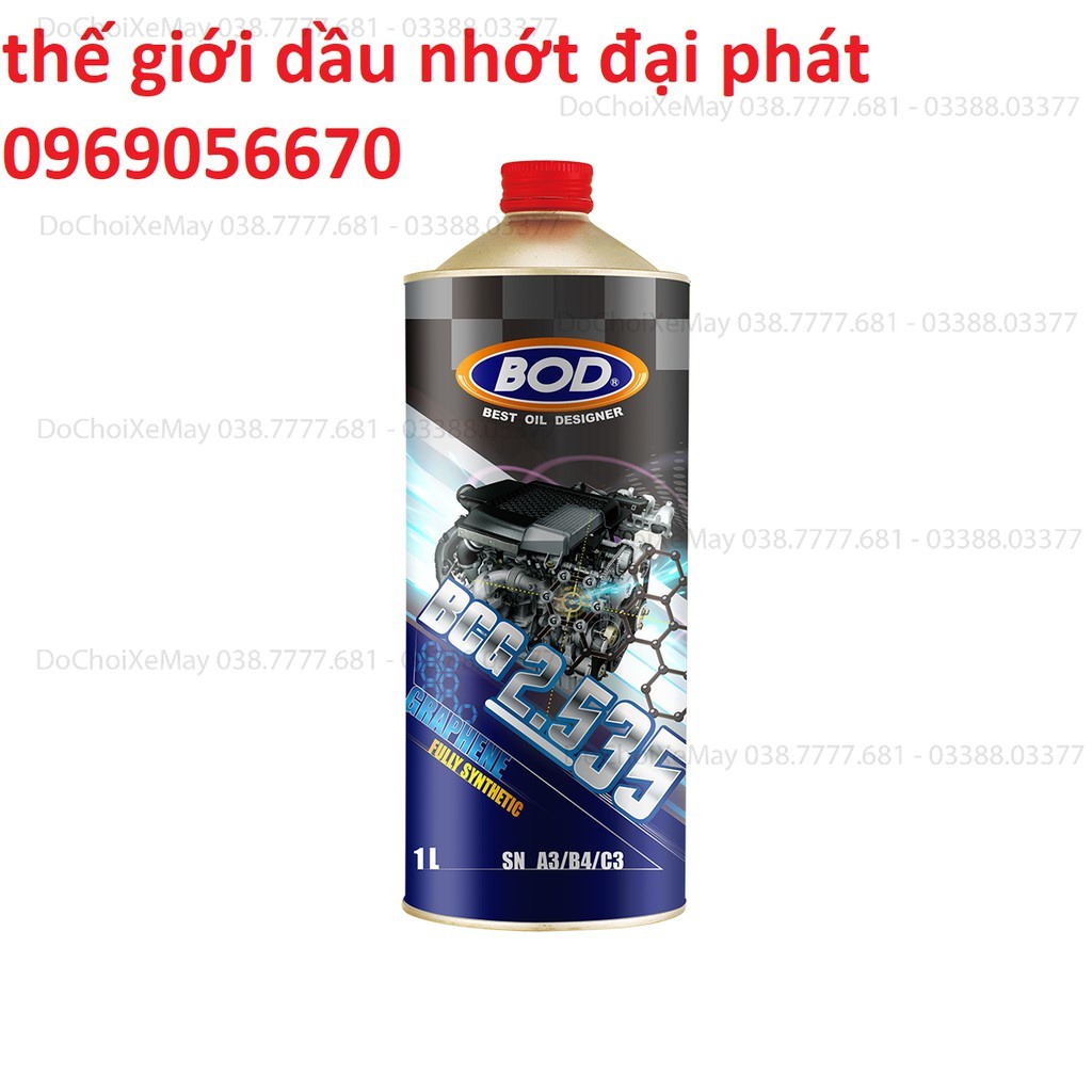 Dầu nhớt BOD 2.535 Graphene Fully synthetic - 1L