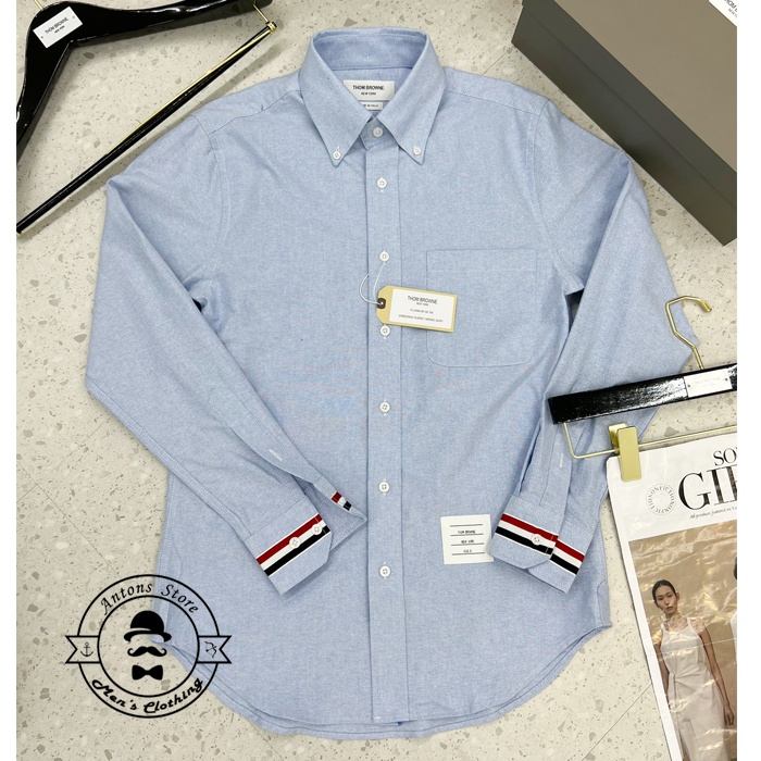 Sơ mi Thom Browne Viền Cổ Tay