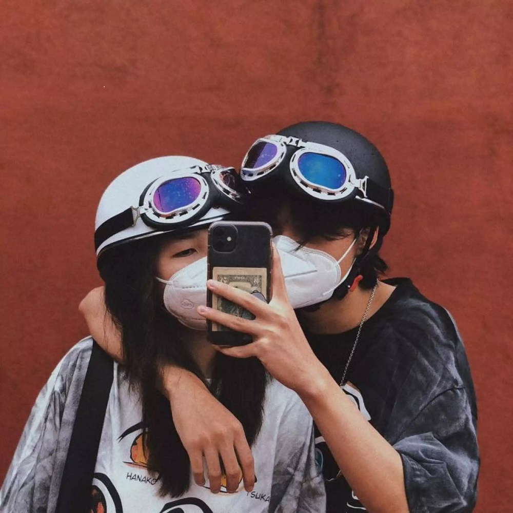 Mũ bảo hiểm nửa đầu SRT ASA05, nón trơn màu cao cấp Freesize vòng đầu từ 54-60cm, kèm kính phi công, UV