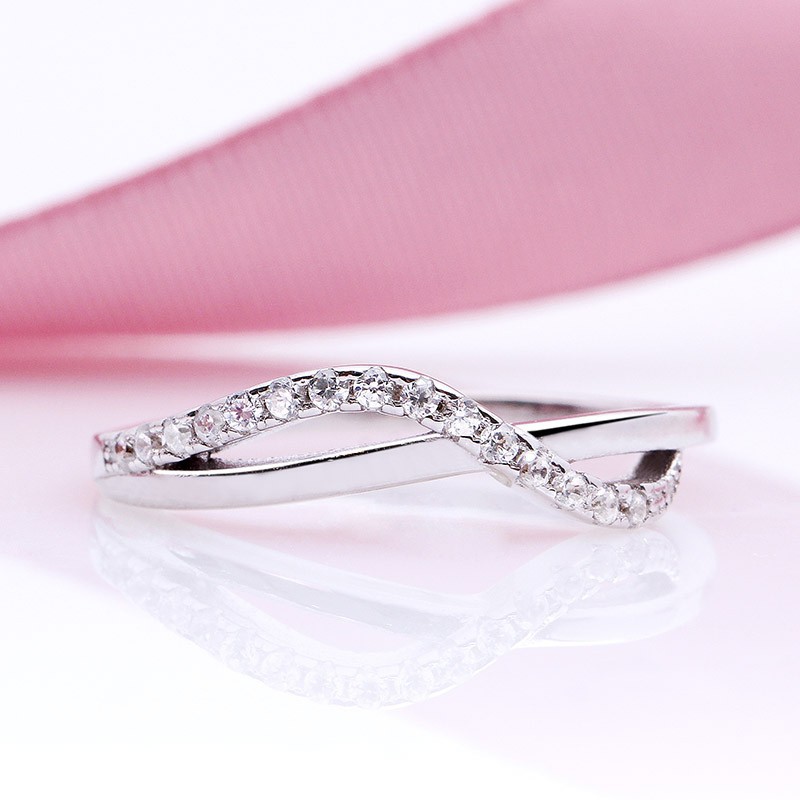Nhẫn bạc Amoshi Love