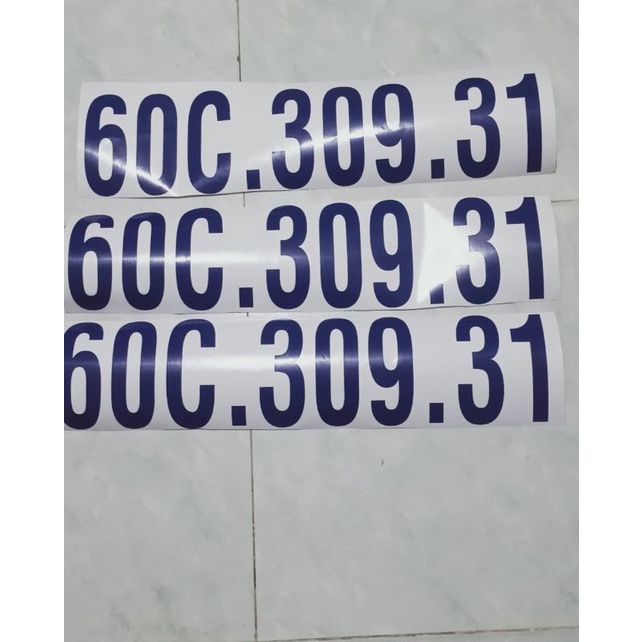 Decal dùng dán thùng xe tải cắt theo yêu cầu
