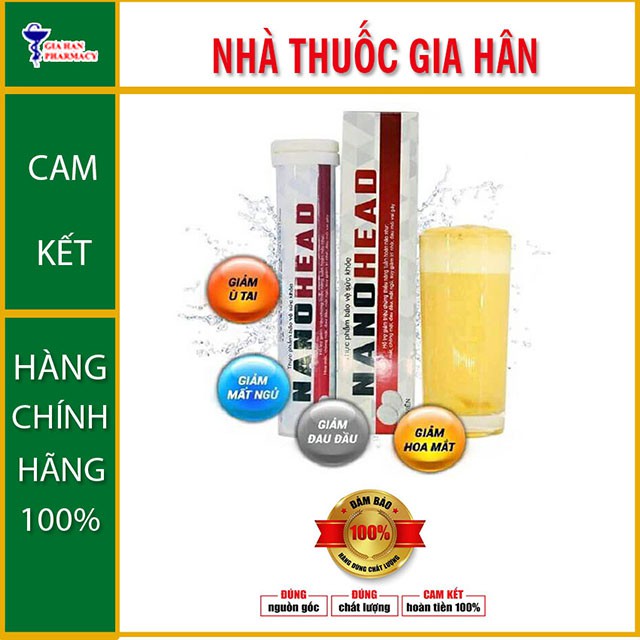 NANO HEAD VIÊN SỦI TIỀN ĐÌNH GIÚP TĂNG CƯỜNG LƯU THÔNG MÁU.