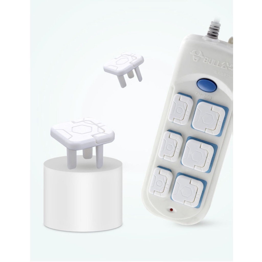 COMBO 10 NÚT BỊT Ổ CẮM ĐIỆN 2 CHẤU AN TOÀN CHO BÉ VÀ GIA ĐÌNH