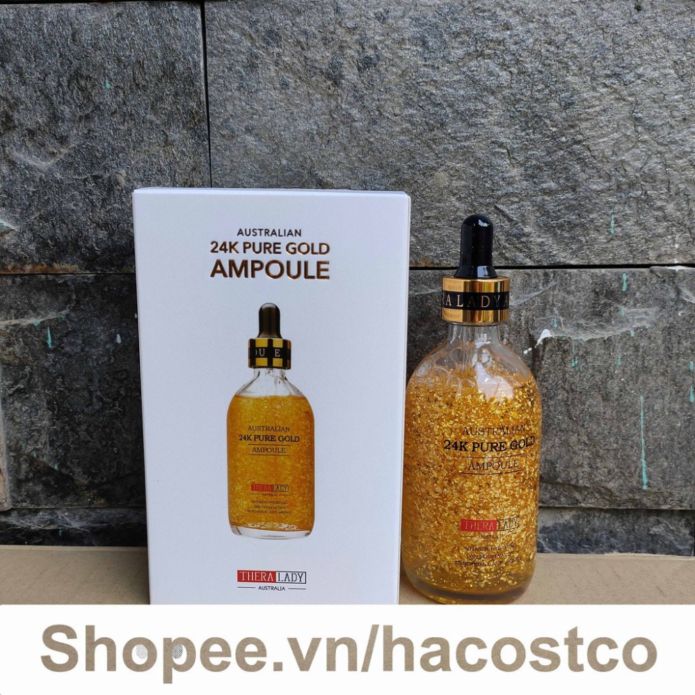 M5 BGF Serum dưỡng da Thera Lady Australian 24K Pure Gold Ampoule 100ml Của Úc - Serum 21 M5