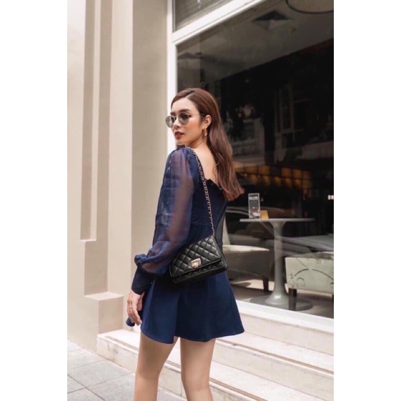 ❤️ĐẦM CỔ U TAY VOAN XOÈ CỰC SANG❤️