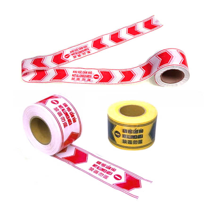 Băng rào cảnh báo công trình 100m