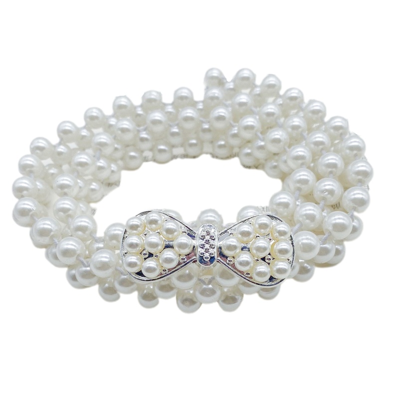 Thắt Lưng Co Giãn Khóa Ngọc Trai Trang Trí Cho Đám Cưới