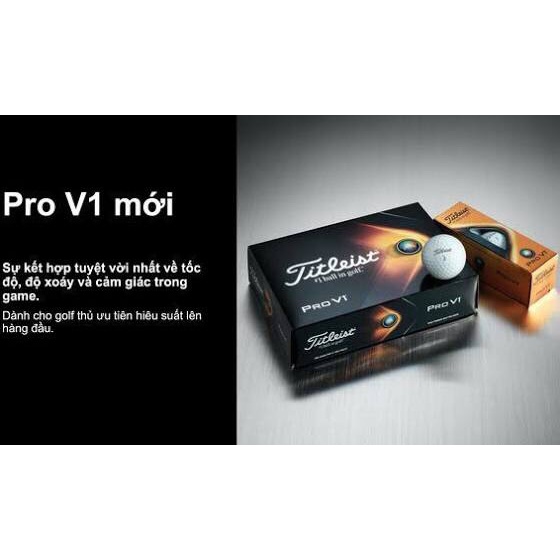 Bóng/Banh Golf chính Hãng Titleist Hộp 12 Quả Mới