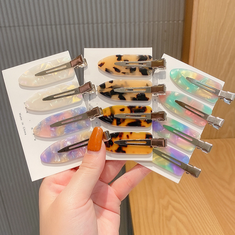 Kẹp tóc họa tiết độc đáo phong cách Hàn Quốc cho nữ