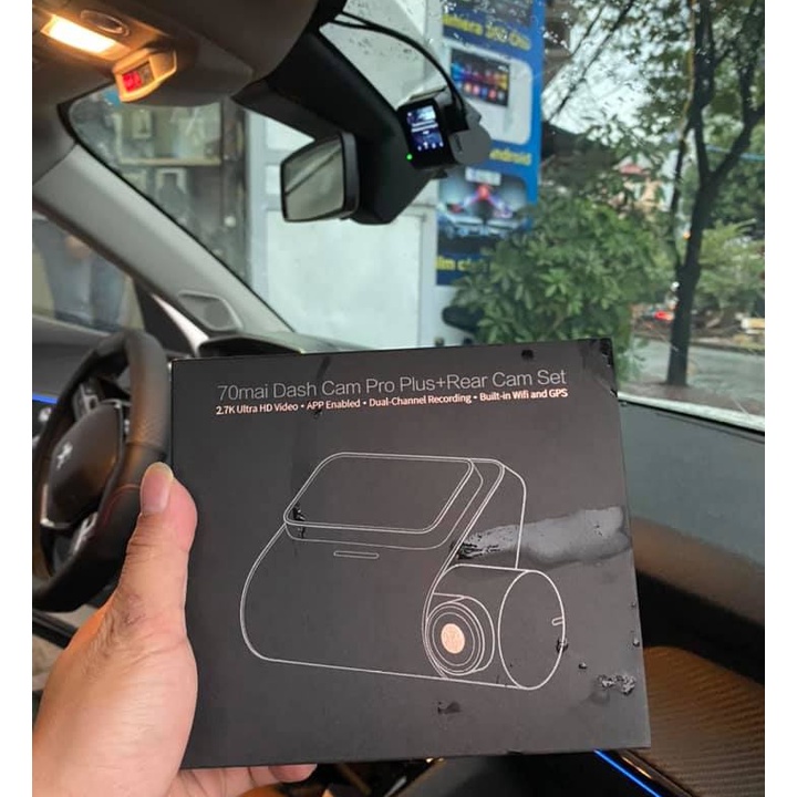 Camera hành trình 70mai A500S cam trước quốc tế, cảm biến hình ảnh SONY IMX335, cảnh báo bằng giọng nói tự động