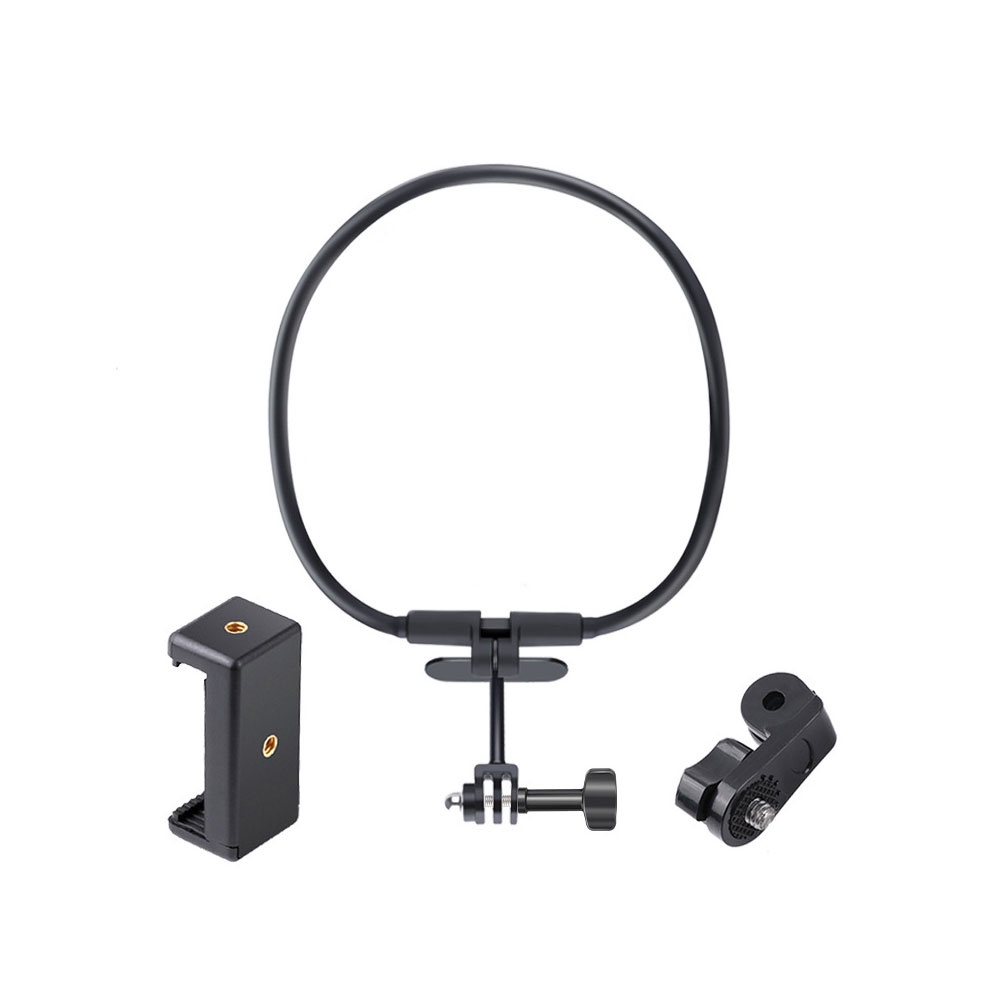 VIRWIR Giá Đỡ Điện Thoại Từ Tính Gắn Cổ Cho Gopro Insta360 ONEX2 / DJI Action 2