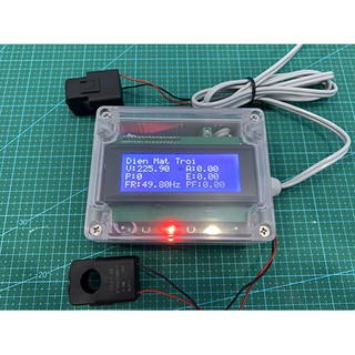 Công tơ điện tử đo sản lượng điện mặt trời tải tiêu thụ từ xa qua Wifi 3G 4G thời gian thực BH 12T