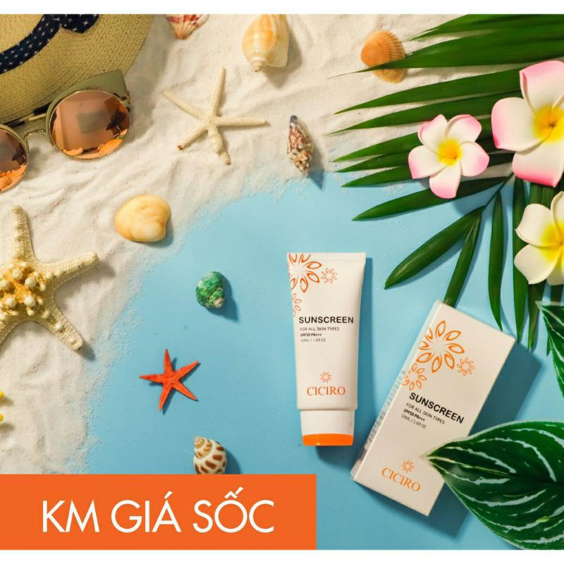 KEM CHỐNG NẮNG HÀN QUỐC CICIRO SPF50 PA2++
