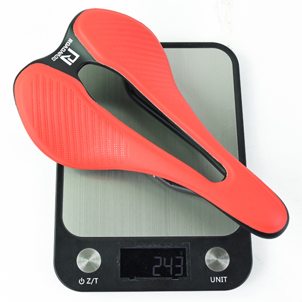 Yên xe đạp leo núi ROADNADO bằng da và nylon