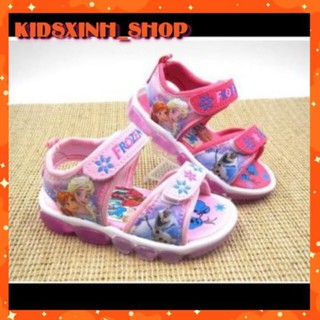 Dép Trẻ Em♥FREESHIP♥Dép Sandal Bé Gái Công Chúa ELSA 3D cho bé 2-7 tuổi(kèm video)