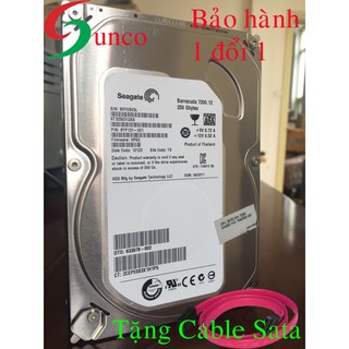 Ổ cứng 250Gb Seagate tháo máy bộ, mới 99% bảo hành 1 đổi 1