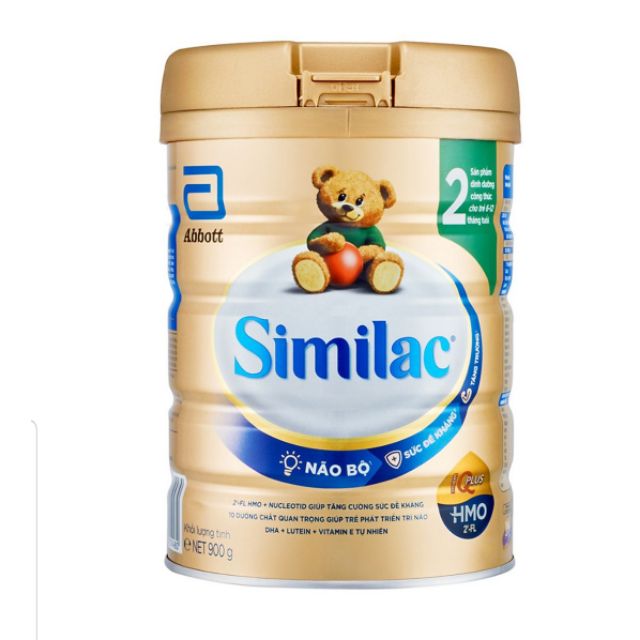 Sữa Similac IQ Plus HMO số 2 (Lon 900g)