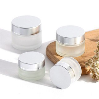 💢{SIÊU BÁN BUÔN/BÁN SĨ}💢 Hũ thủy tinh trắng mờ 5gr-10gr-20gr-30gr-50gr-100gr chiết mỹ phẩm