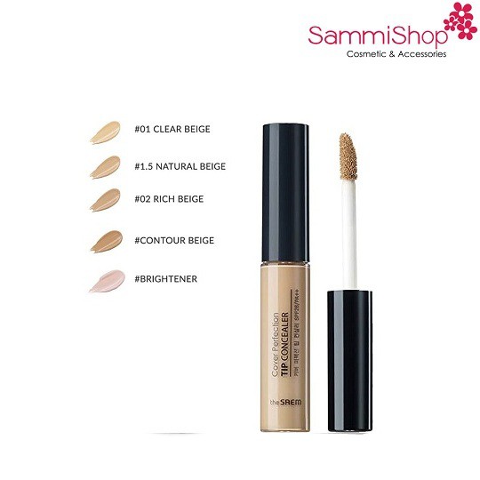 Kem che khuyết điểm The Saem Cover Perfection Tip Concealer