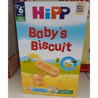 Bánh bích quy siêu sạch hipp baby's biscuit 150g t010.