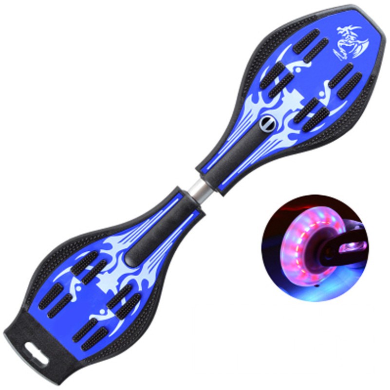 Ván Trượt Lắc Skateboard Ripstick Mini Rangs Japan Bánh Xe Có Đèn Led.