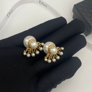 𝑫ìǒr New JADIOR Six Pearls S925 Silver Pearl Earrings for Women's