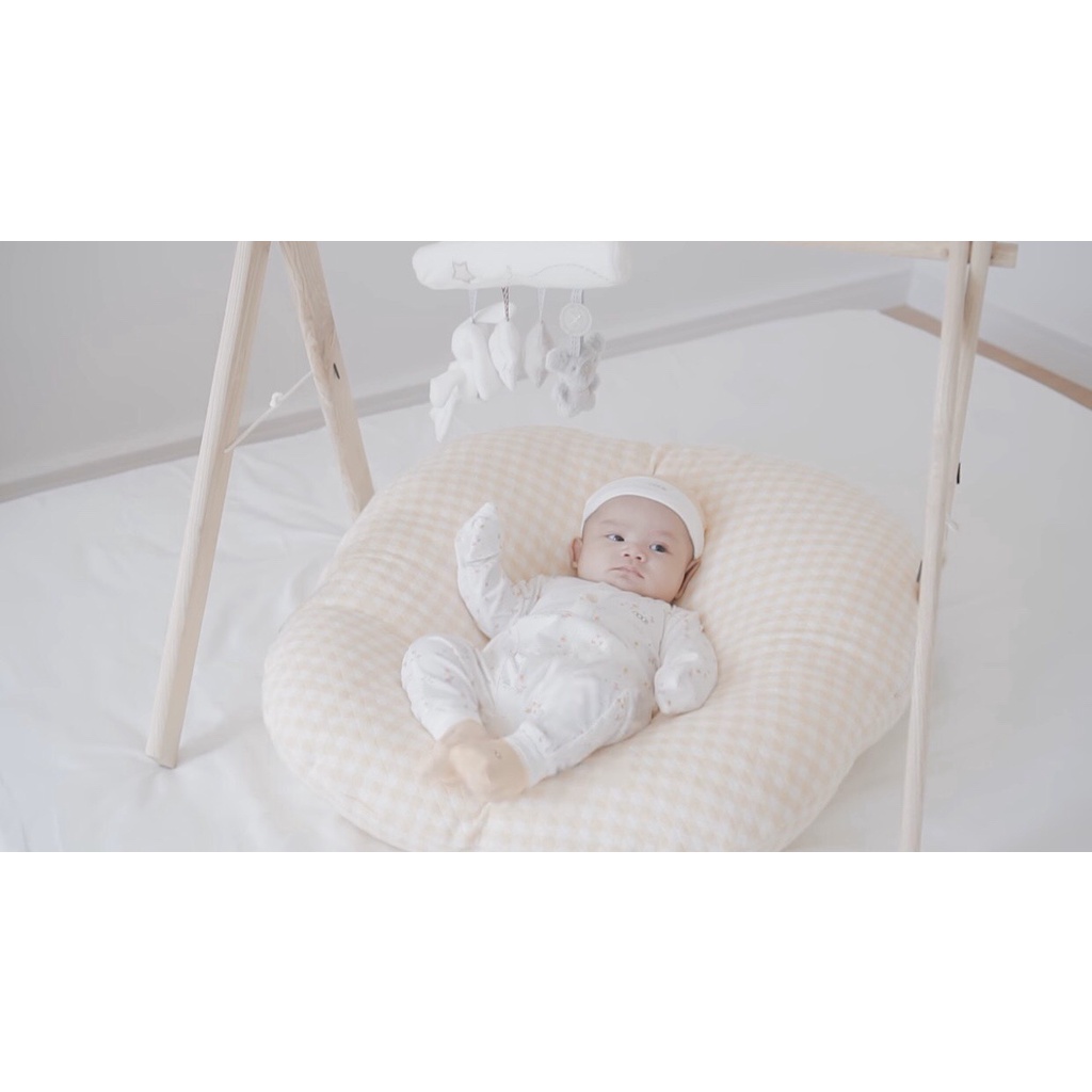 [CHÍNH HÃNG] Bộ dài tay cài thẳng sơ sinh vải petit/nu air mềm mại W621S1 Nous